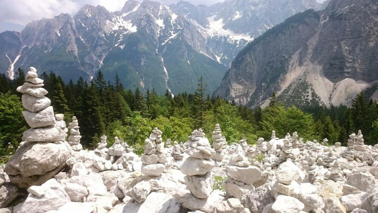 Zajcek Apartma Mojstrana Buitenkant foto