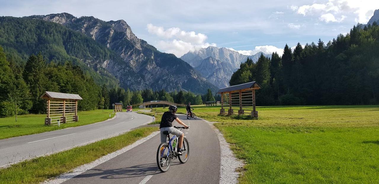 Zajcek Apartma Mojstrana Buitenkant foto